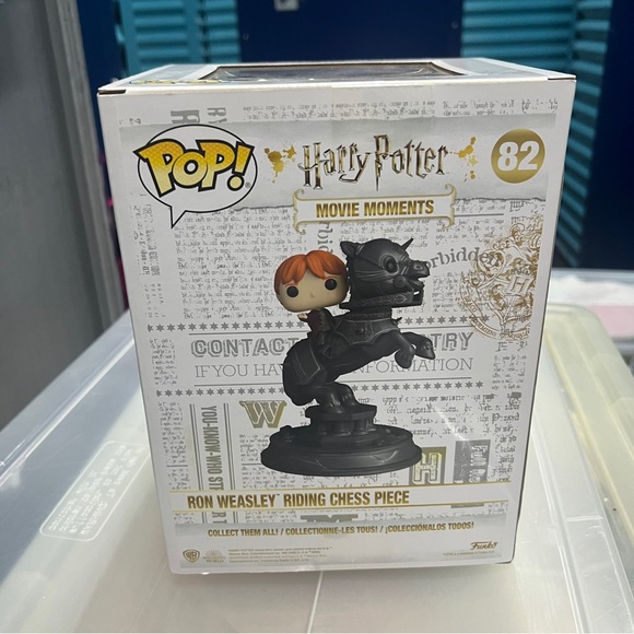 Funko Pop - Ron Weasley Riding Chess Piece #82 - Picture 2 of 2